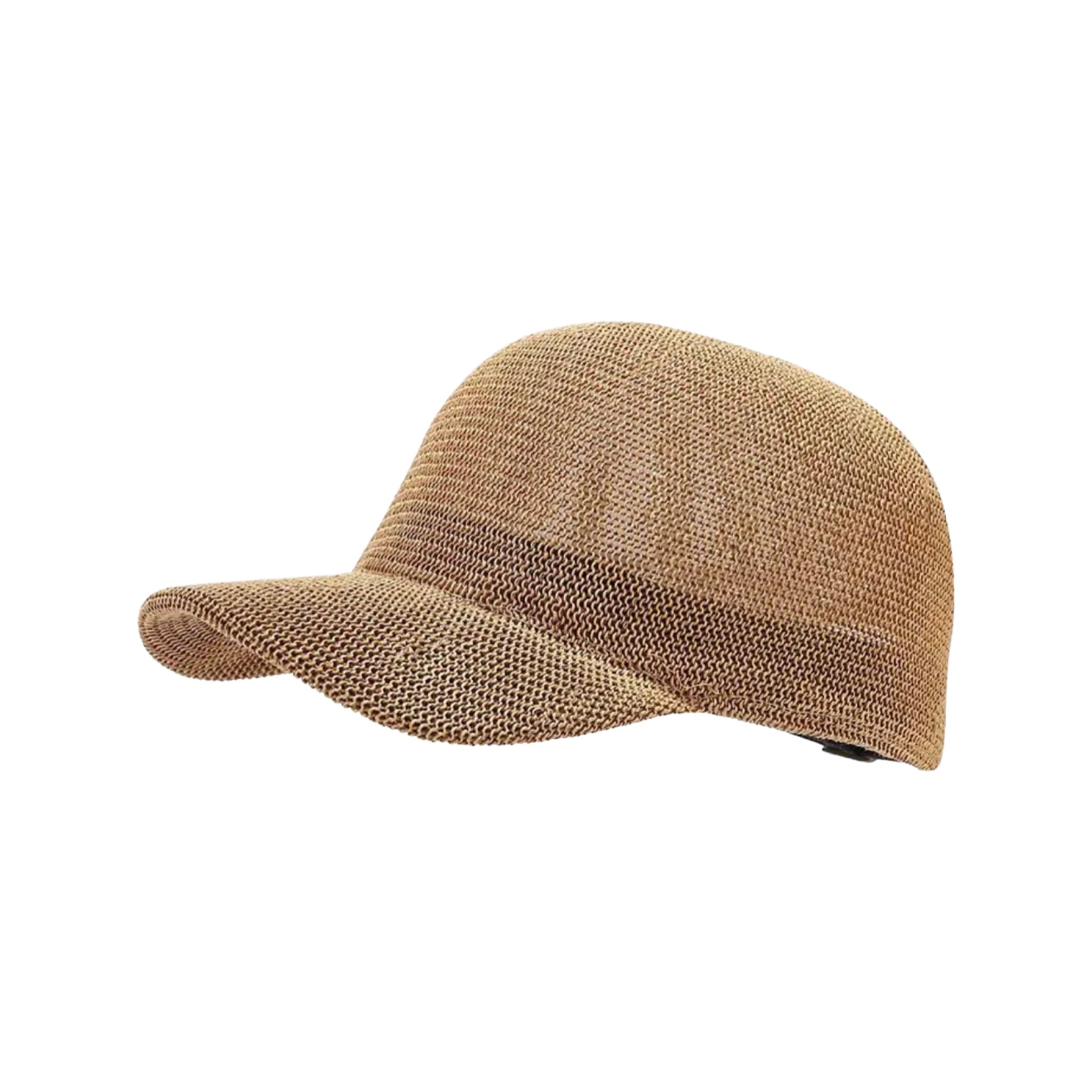 Woven Straw Baseball Cap