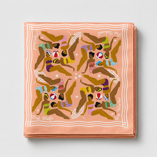 Black Beach Bandana